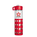 20 Oz. Sip-N-Go Glass Water Bottle